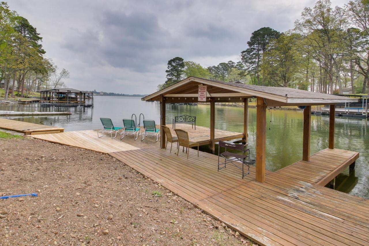 Cozy Lake Cabin With Dock In Hot Springs Natl Park Villa Lake Hamilton Eksteriør bilde