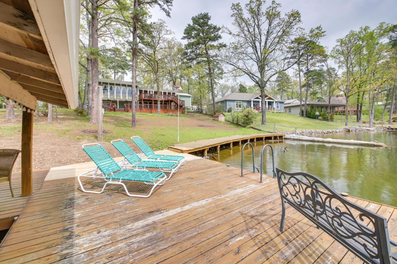 Cozy Lake Cabin With Dock In Hot Springs Natl Park Villa Lake Hamilton Eksteriør bilde